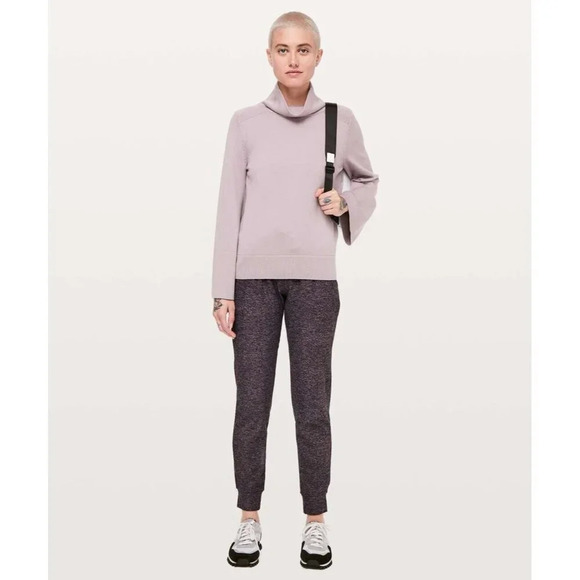 Lululemon Ready To Rulu Updated 29 inch Pant Heathered Spanish Rose / Black 2 - Picture 1 of 9